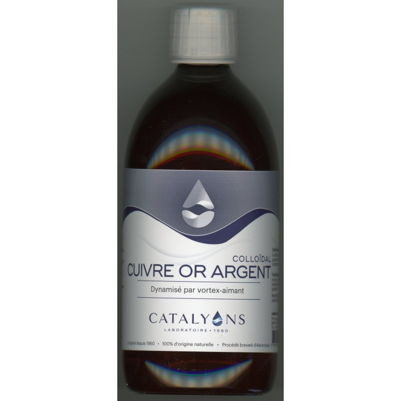 Cuivre-Or-Argent Colloidal Natur At Home