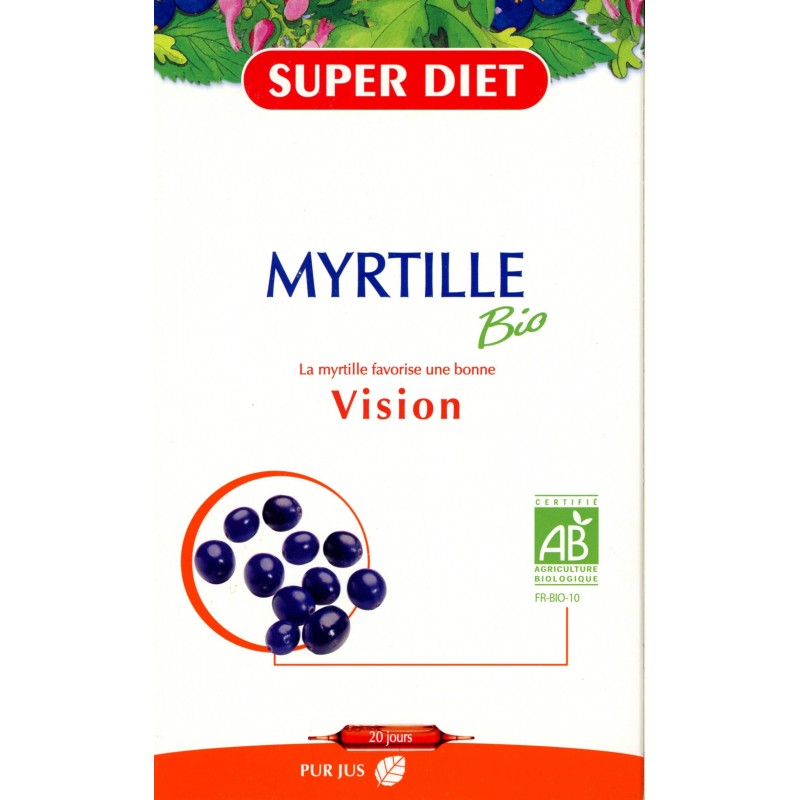 MYRTILLE BIO 20 Ampoule 15ml