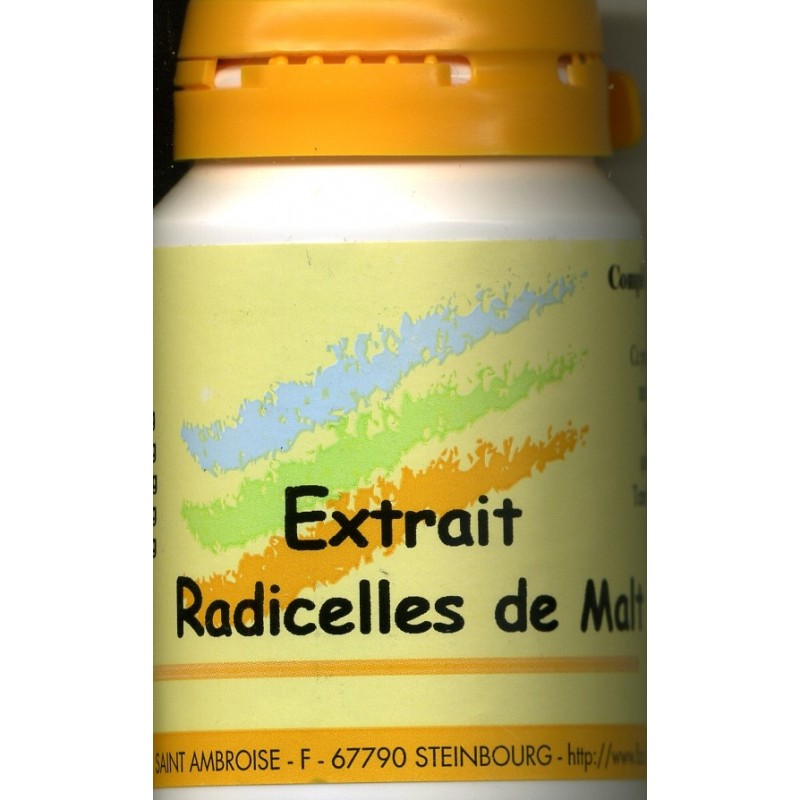 Radicelles de malt extrait