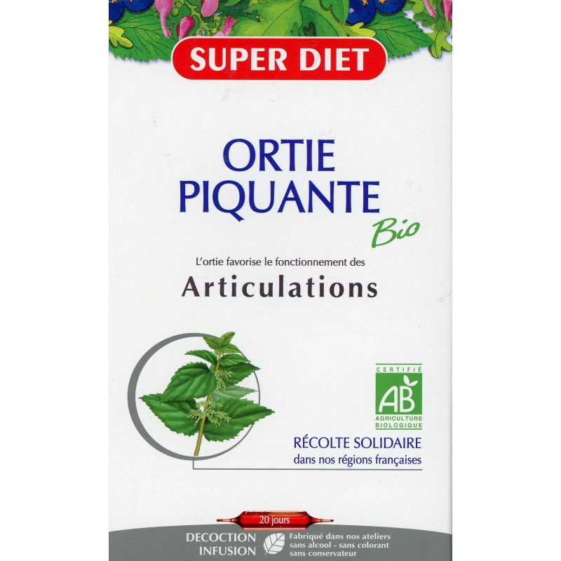 ORTIE PIQUANTE BIO 20 Ampoules 15ml﻿