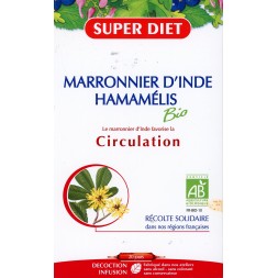 MARRONNIER D'INDE HAMAMELIS BIO 20 Ampoules 15ml