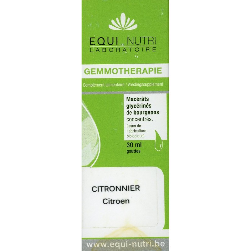 Citronnier bourgeons bio